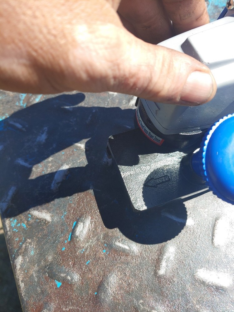 HAND OPERATED PORTABLE BEVELING MACHINE 120v