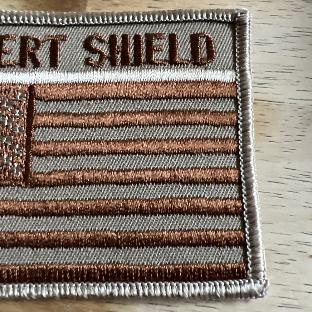 VINTAGE 1990 US Army Operation Desert Shield Patch