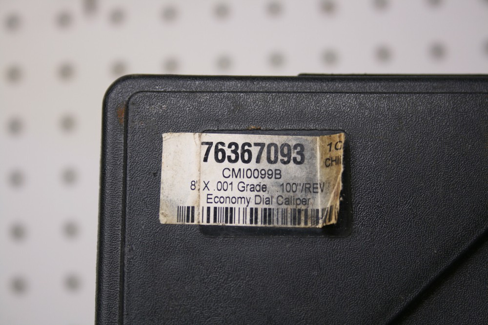 Economy Dial Caliper 8"