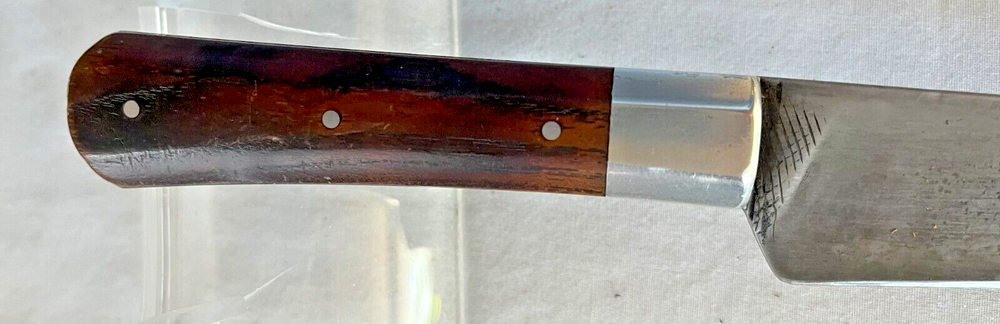 Frontier Side Knife with Hide Scabbard & Decorations