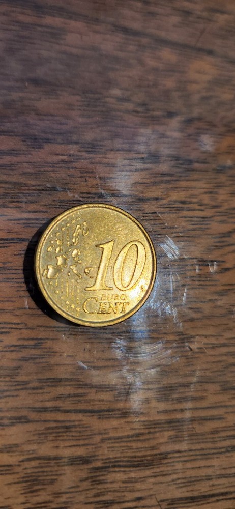  Spain 2005 10 cent Euro 4P8 nice coin