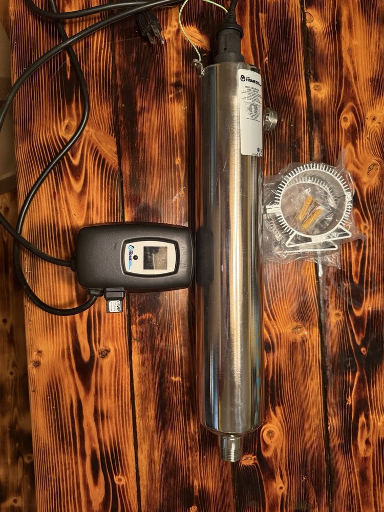 💧 20W Whole-House UV Sterilizer System – Controller + Stainless Chamber