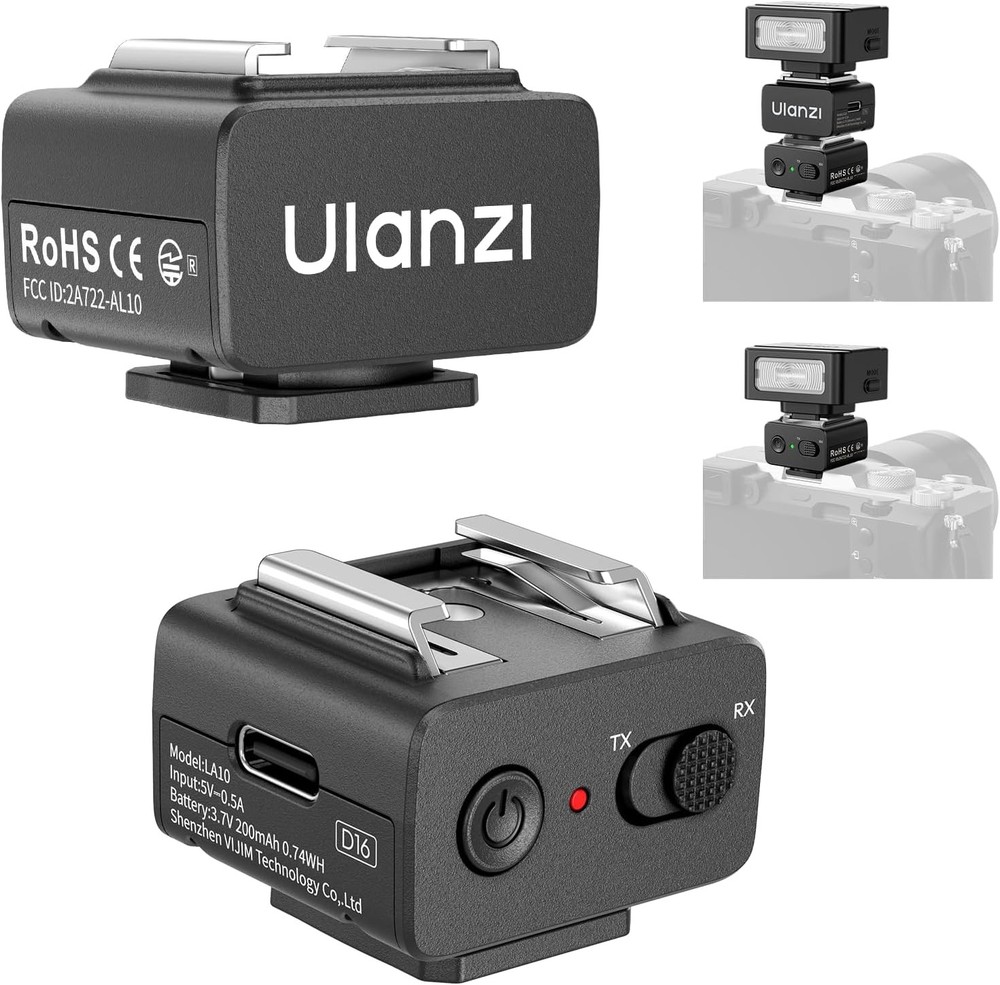 ULANZI Wireless Flash Trigger Universal Camera Hot Shoe