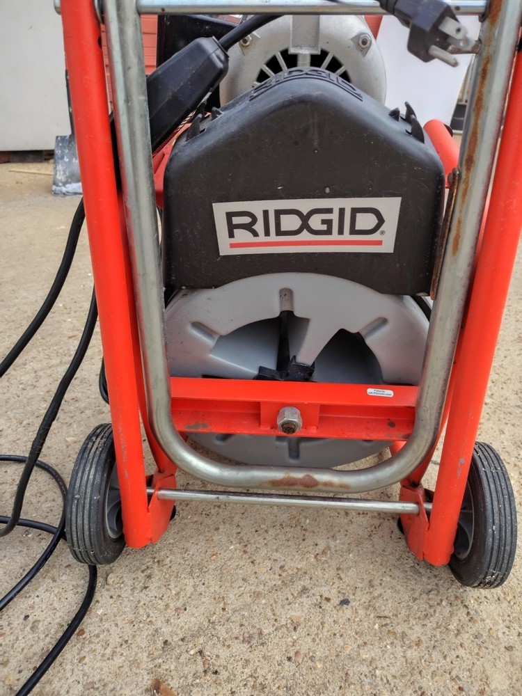 Ridgid K-400 Sewer Rooter Snake Machine 75 Feet