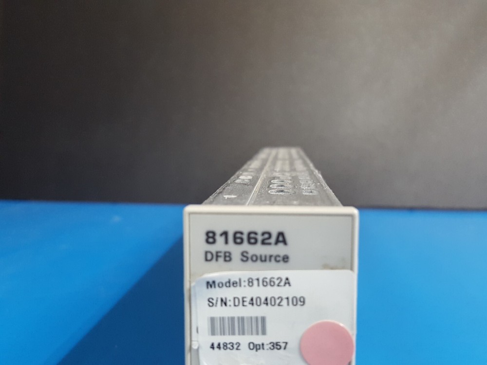 HP/Agilent 81662A: DFB Laser Source Module (Opt.357) (2109)