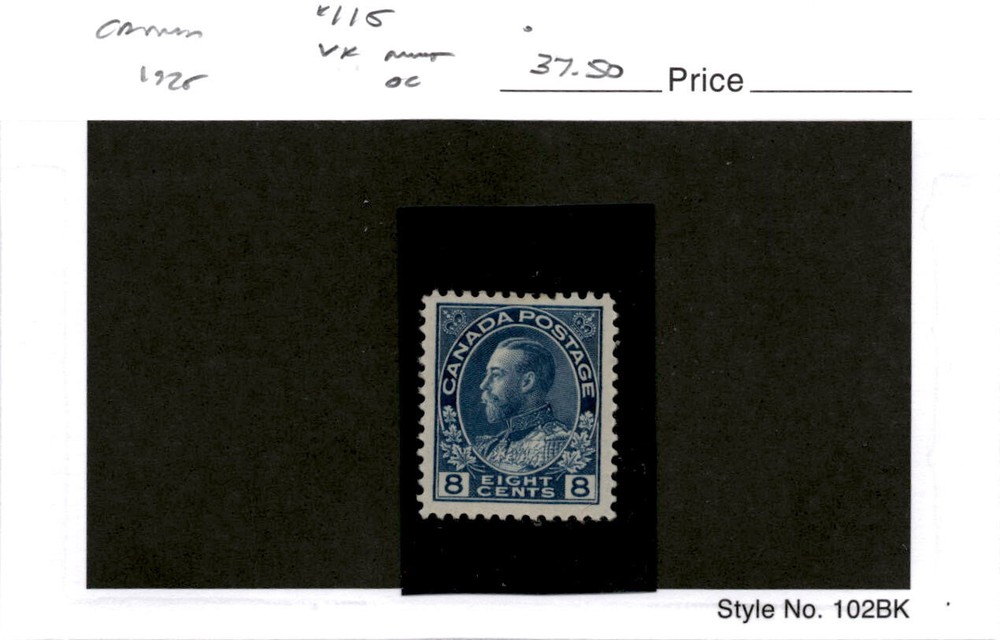 Canada, Postage Stamp, #115 VF Mint Hinged, 1925 King George (AF)