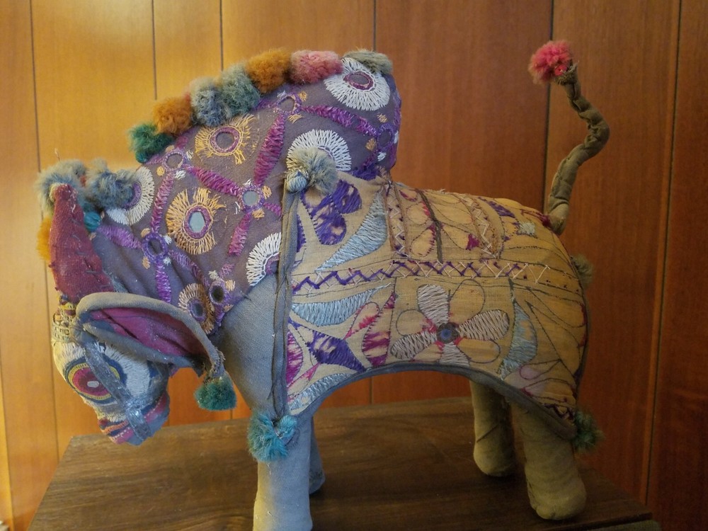 ANTIQUE DONKEY/MULE ***CLOTH, STUFFED***