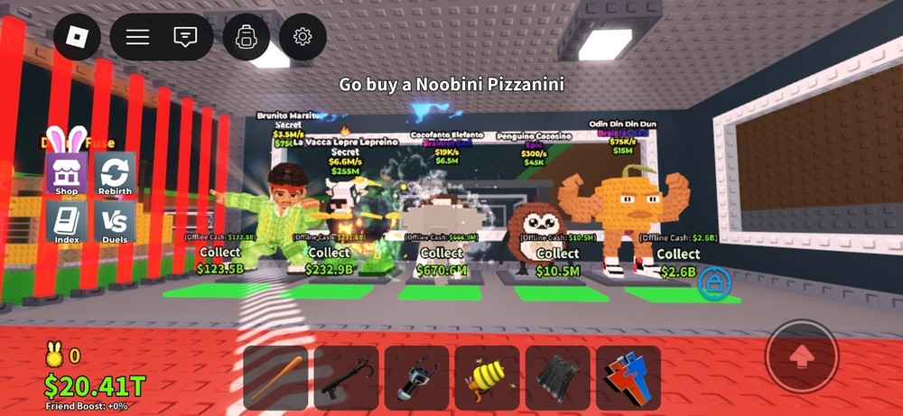 -Steal a brainrot- INSANE BRAINROT BUNDLE INCLUDES ALL BRAINROTS IN PICTURE.