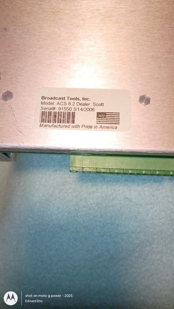 Brodacast Tools ACS 8.2 Audio Control Switcher