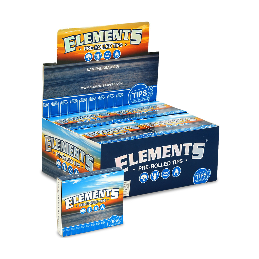 Elements Pre-Rolled Filter Tips - Full Box