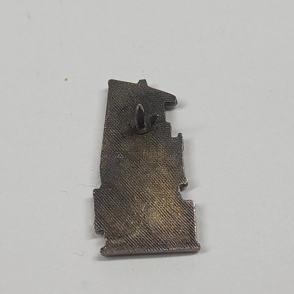 Oil Rig Derrick Platform Tower Lapel Pin Pewter
