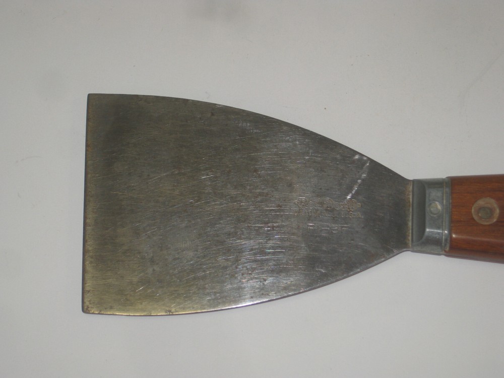 Vintage RED DEVIL 3" Putty Knife / Scraper / PI-3F
