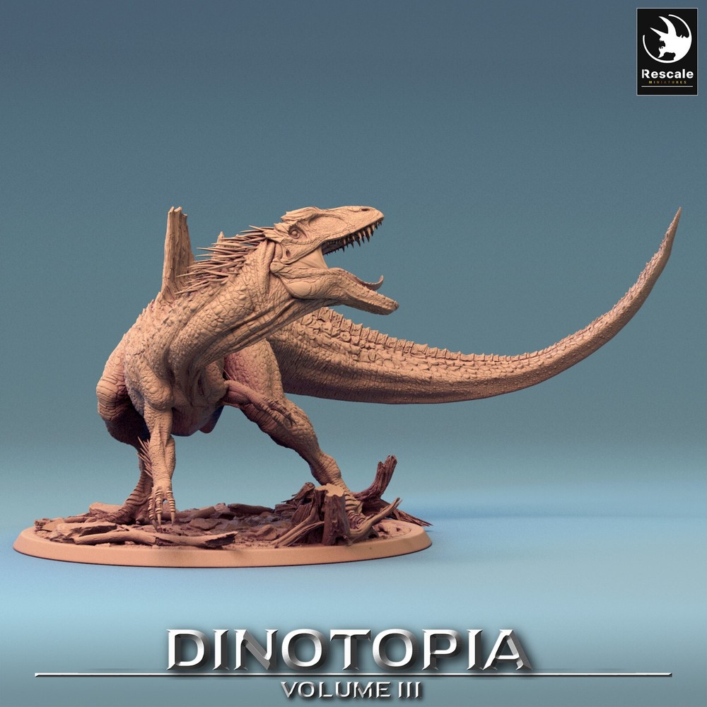 Concavenators by Rescale Miniatures | D&D | DnD | Dinosaur | Dinotopia