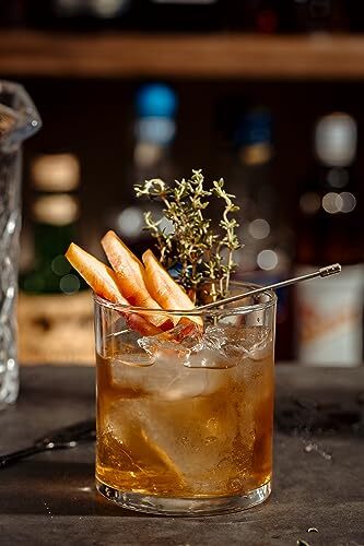 Grooved Top Cocktail Picks Stainless Steel
