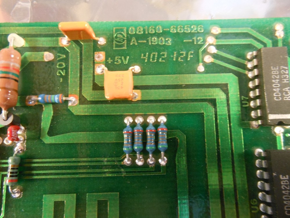 HP Hewlett Packard 08160-66526, A-1903-12 Reference Trigger Delay W1