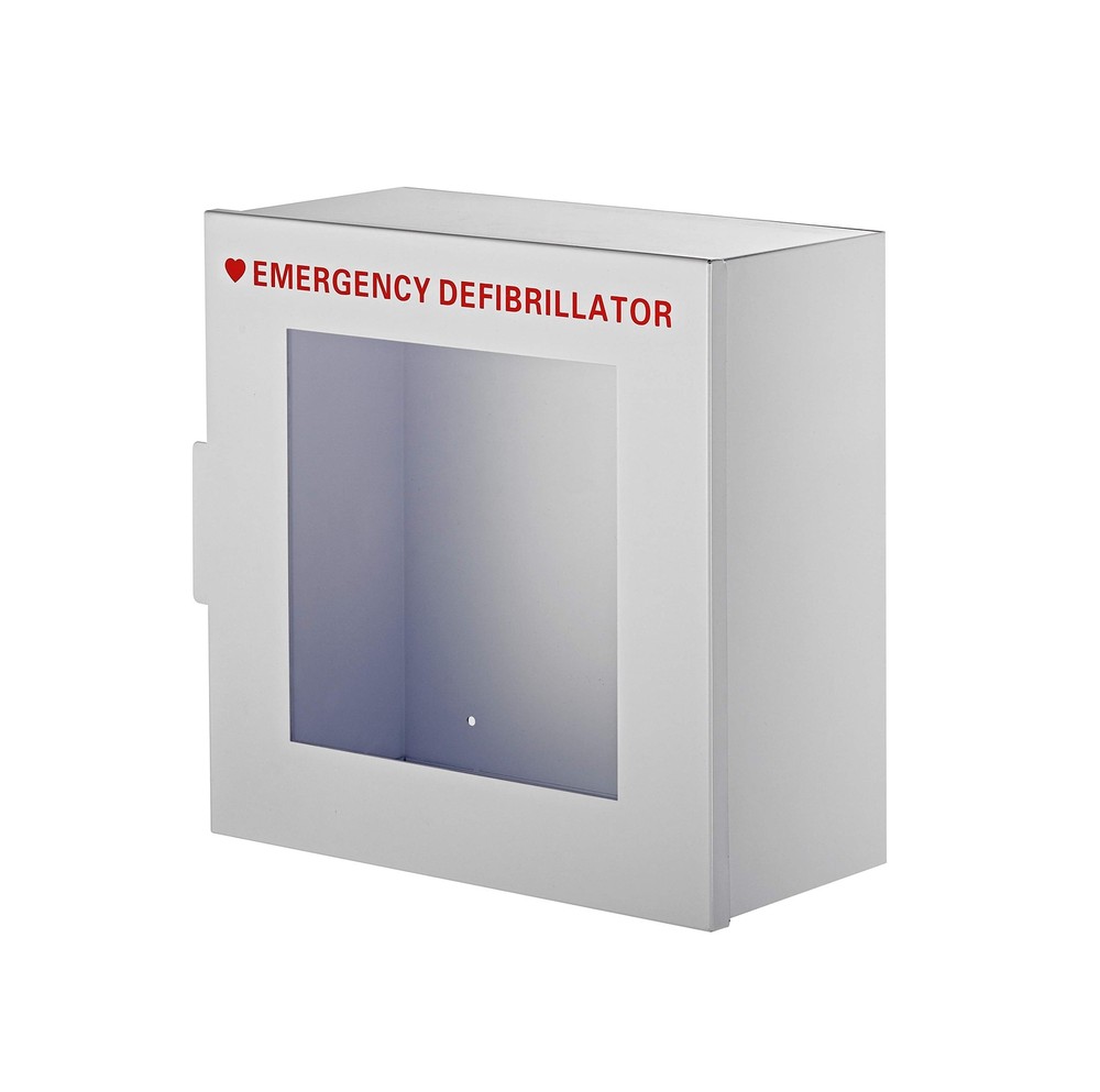 AdirMed AED Cabinet, Non Alarmed AED Defibrillator Wall Mounted, Easy Access ...
