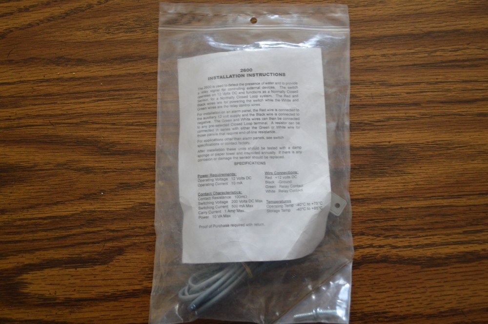 GRI 2800 Water Detector Sensor