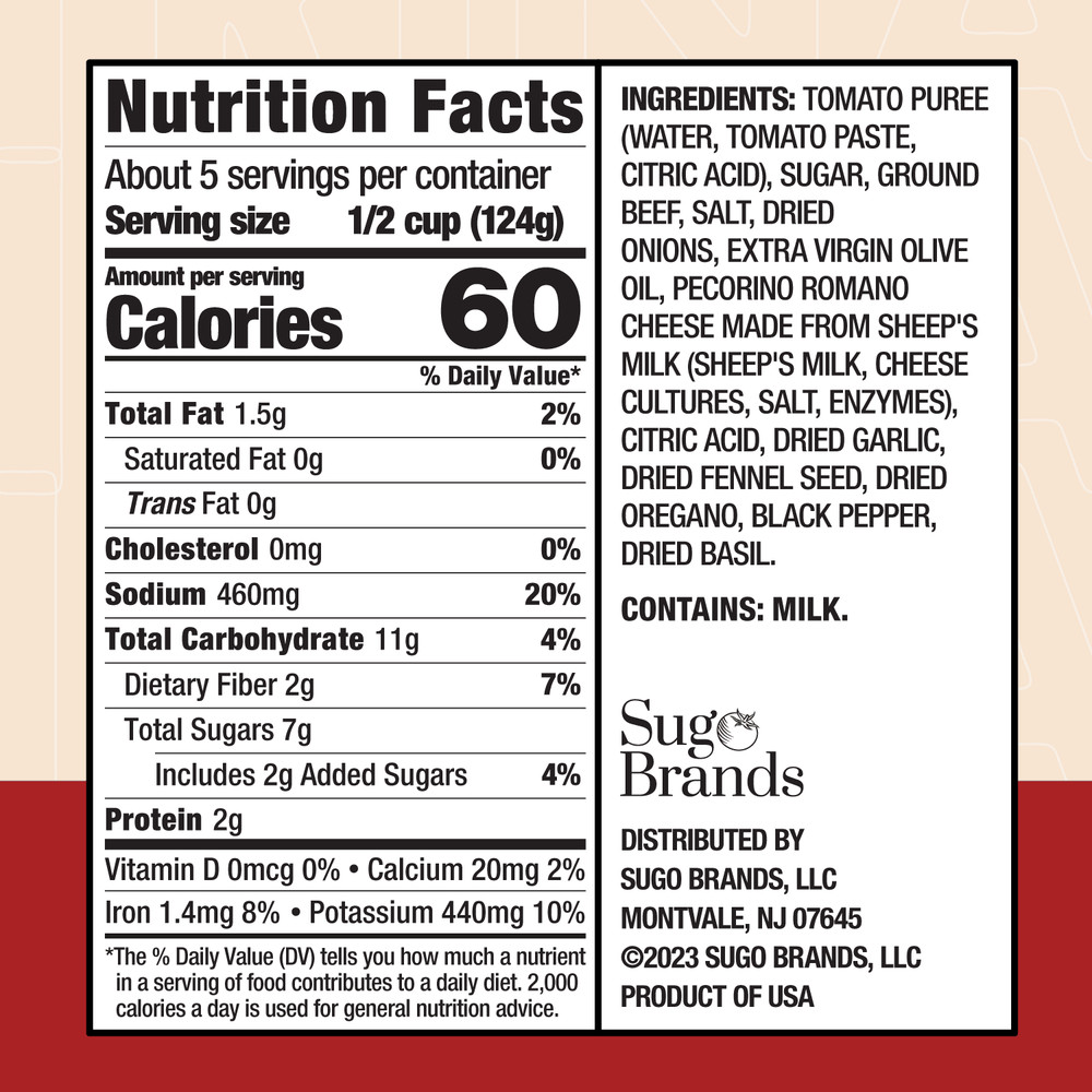 Francesco Rinaldi Meat Flavored Sauce, 23.5oz