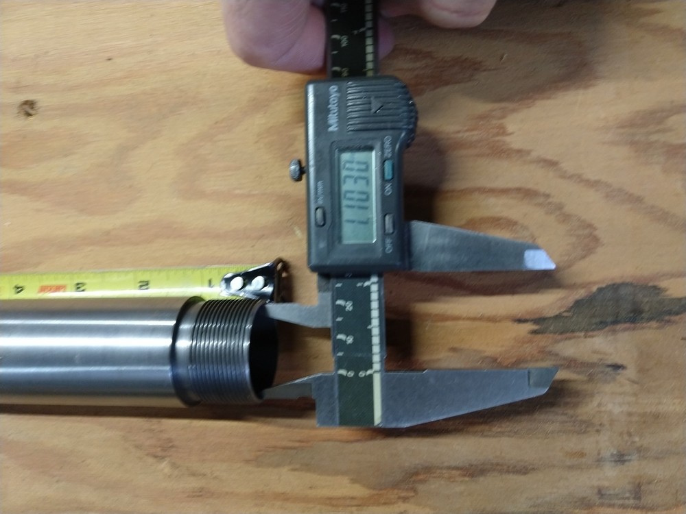 5C COLLET DRAWBAR EXTENSION 32" LENGTH