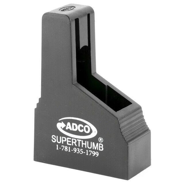 ADCO Black Super Thumb Magazine Loading Tool 380 Single Stack - ST6