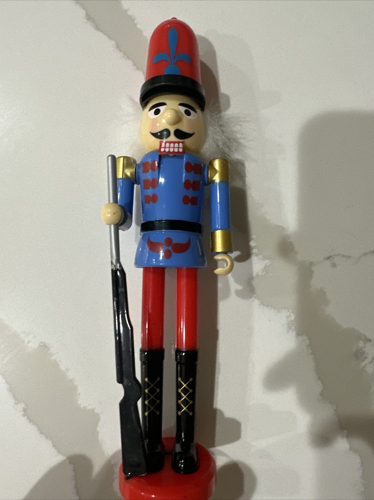 9 inch Nutcracker Plastic, Small Christmas Decoration