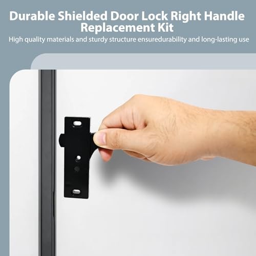 Replacement Kit for RV Screen Door Lock - Heavy-Duty Right Hand Handle, Secure