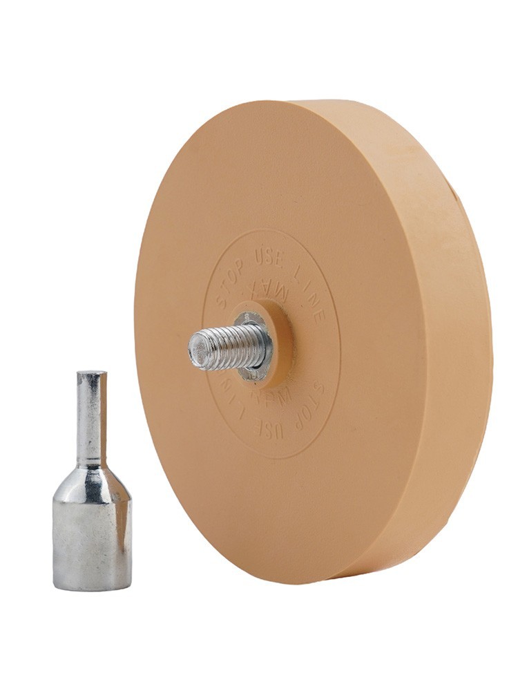 Powerful and Efficient Stripe Removal with Rubber Eraser Wheel LOW HEAT