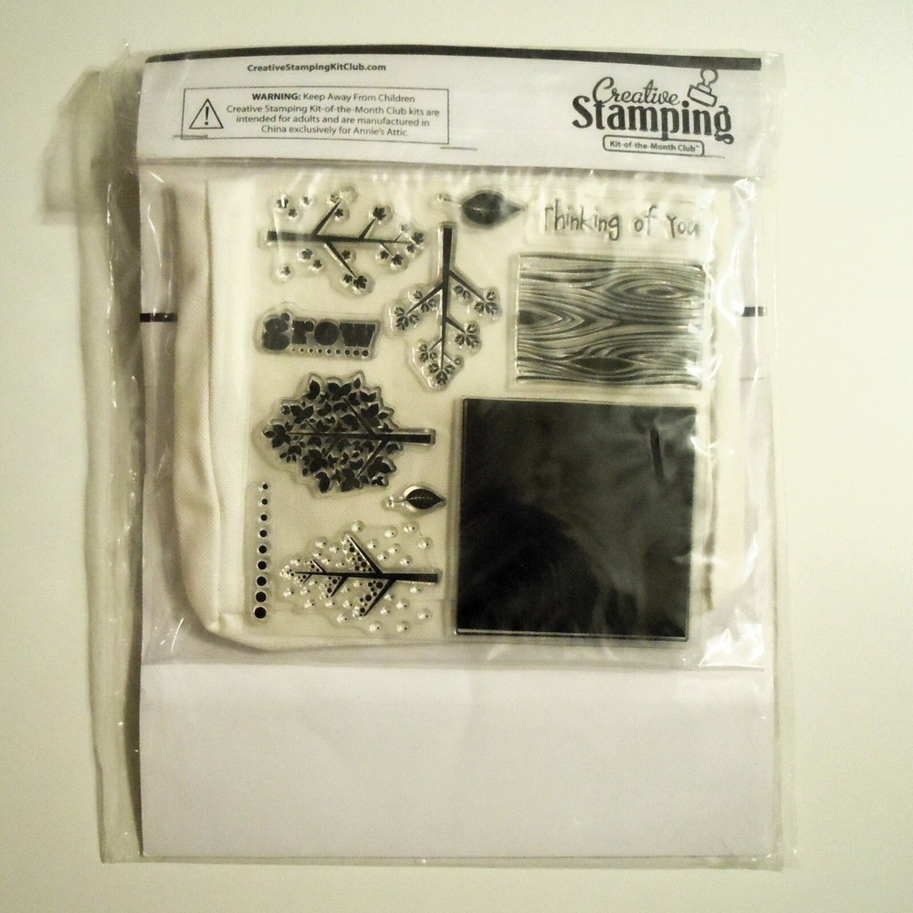 Creative Stamping Kit "Out On a Limb" Technique Reverse Image Stamping CS006