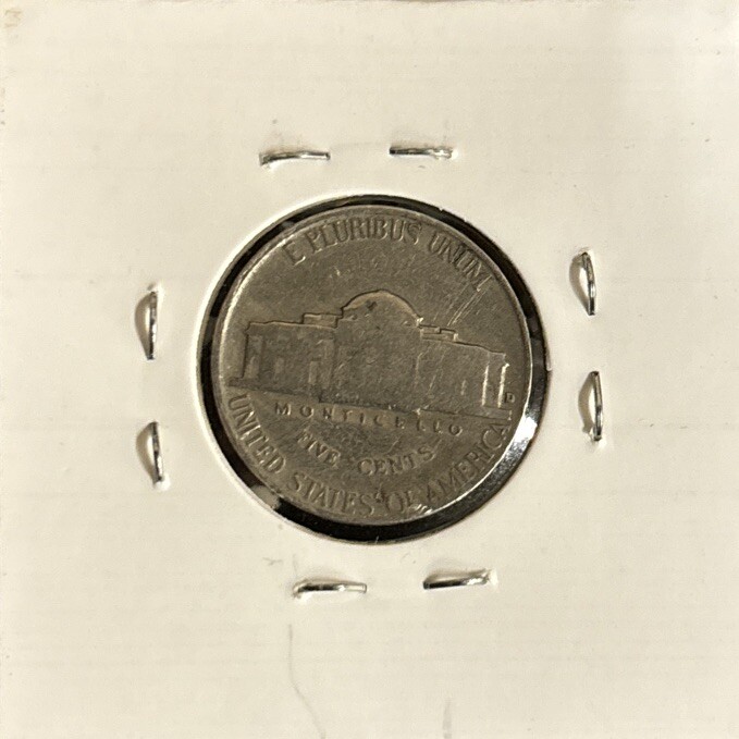 1954 D Jefferson Nickel, #78