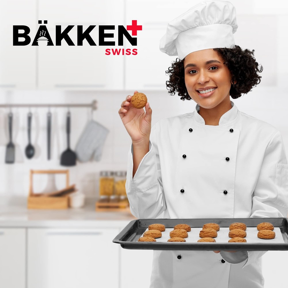 Baking Set – 6 Piece – Deluxe Non Stick Black Coating Inside and Outside – Ca...