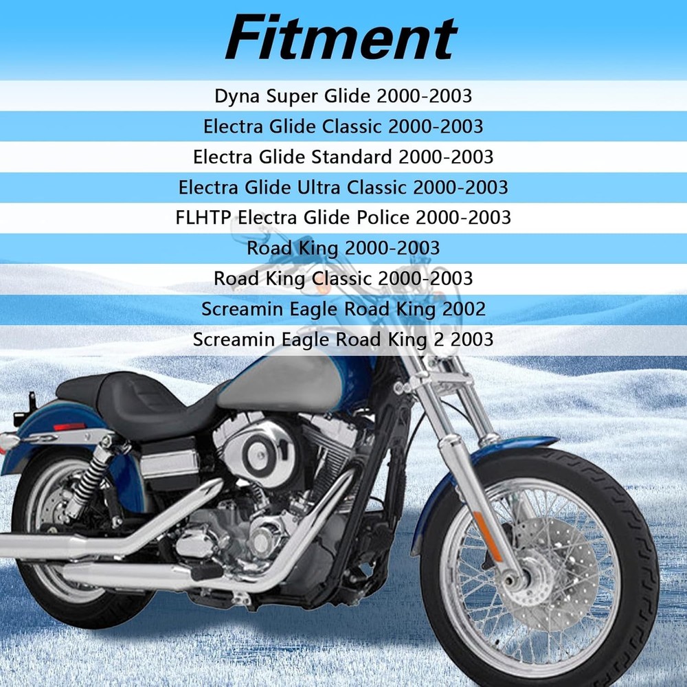Crankshaft Position Sensor Compatible with Touring Dyna Electra FLHT FLHR...