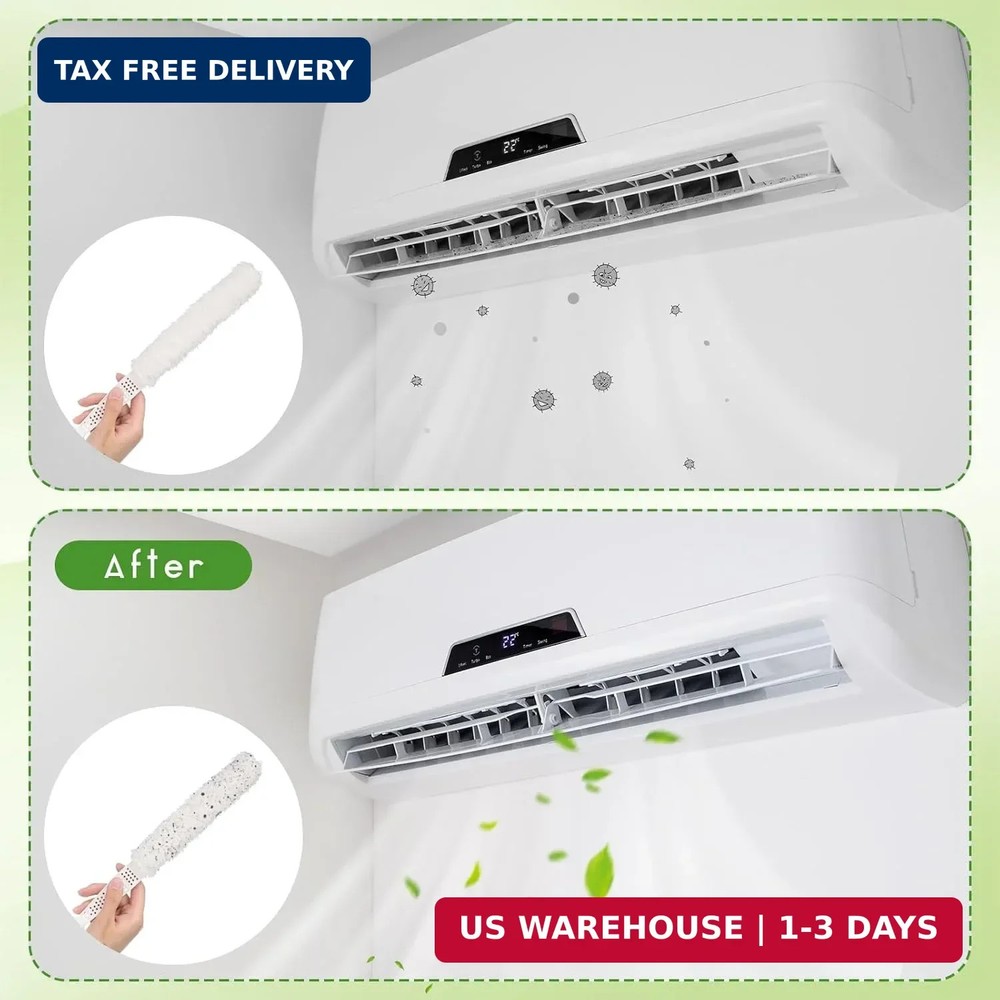 Air Conditioner Cleaner Set Mini Split Cleaning Kit Under Fridge Cleaning Tool W