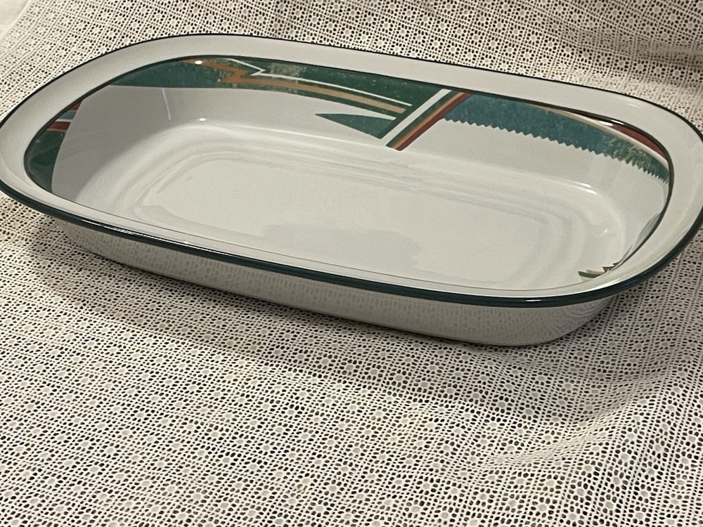 New West by NORITAKE 14” Rectangular Baker Oven, Dishwasher, Microwave Safe