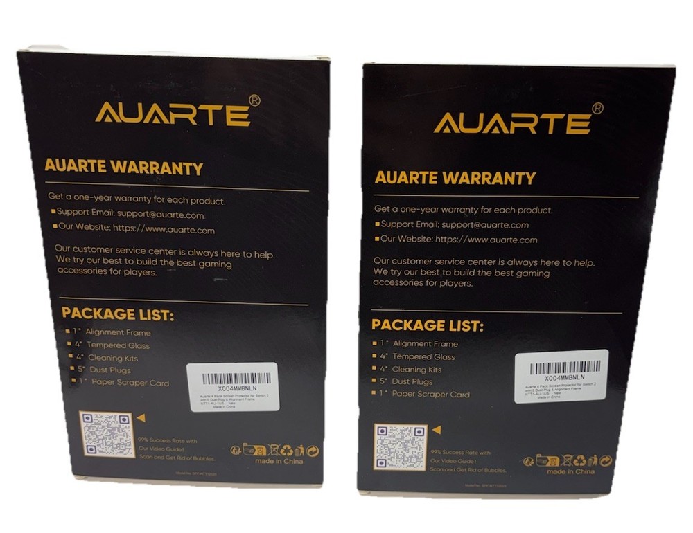 Switch 2 Screen Protector 8 Pack Glass Nintendo Switch 2 2025 Tempered 4K Clear