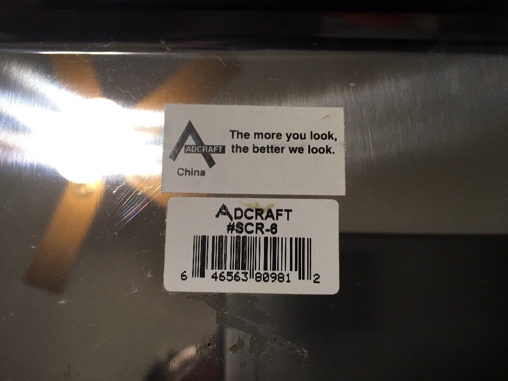 Adcraft dough knife #scr-6