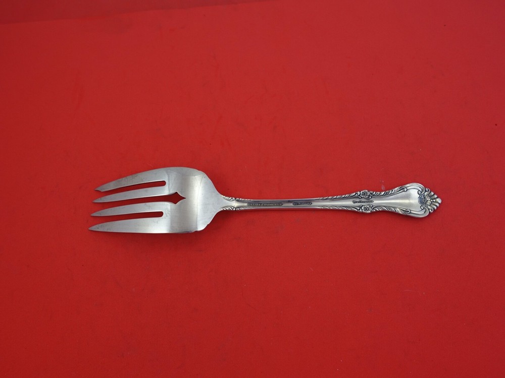 Melbourne by Oneida Sterling Silver Cold Meat Fork 8"
