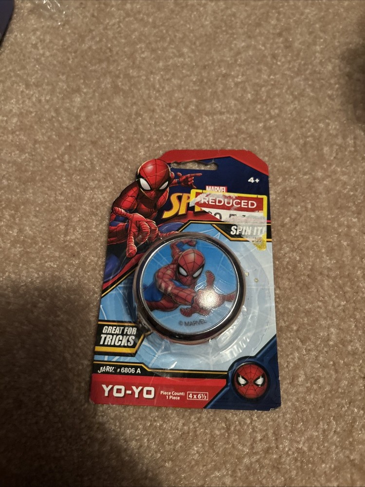 New In Packing Marvel Spider-Man Spin It Yo-yo