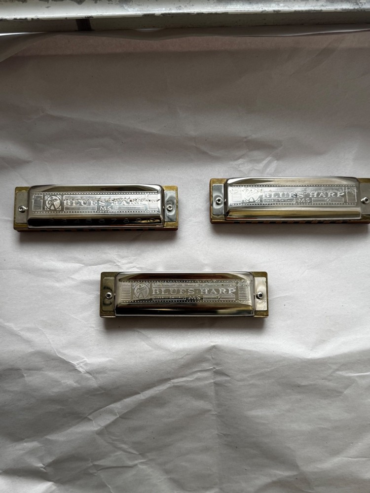 Hohner MS Series Blues Harp E Harmonica, Made in Germany