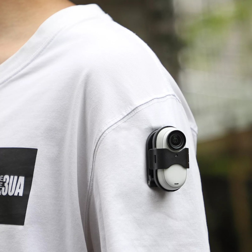 Magnetic Neck Mount Lanyard Quick Release Adapter For Insta360 GO 3 Camera Black