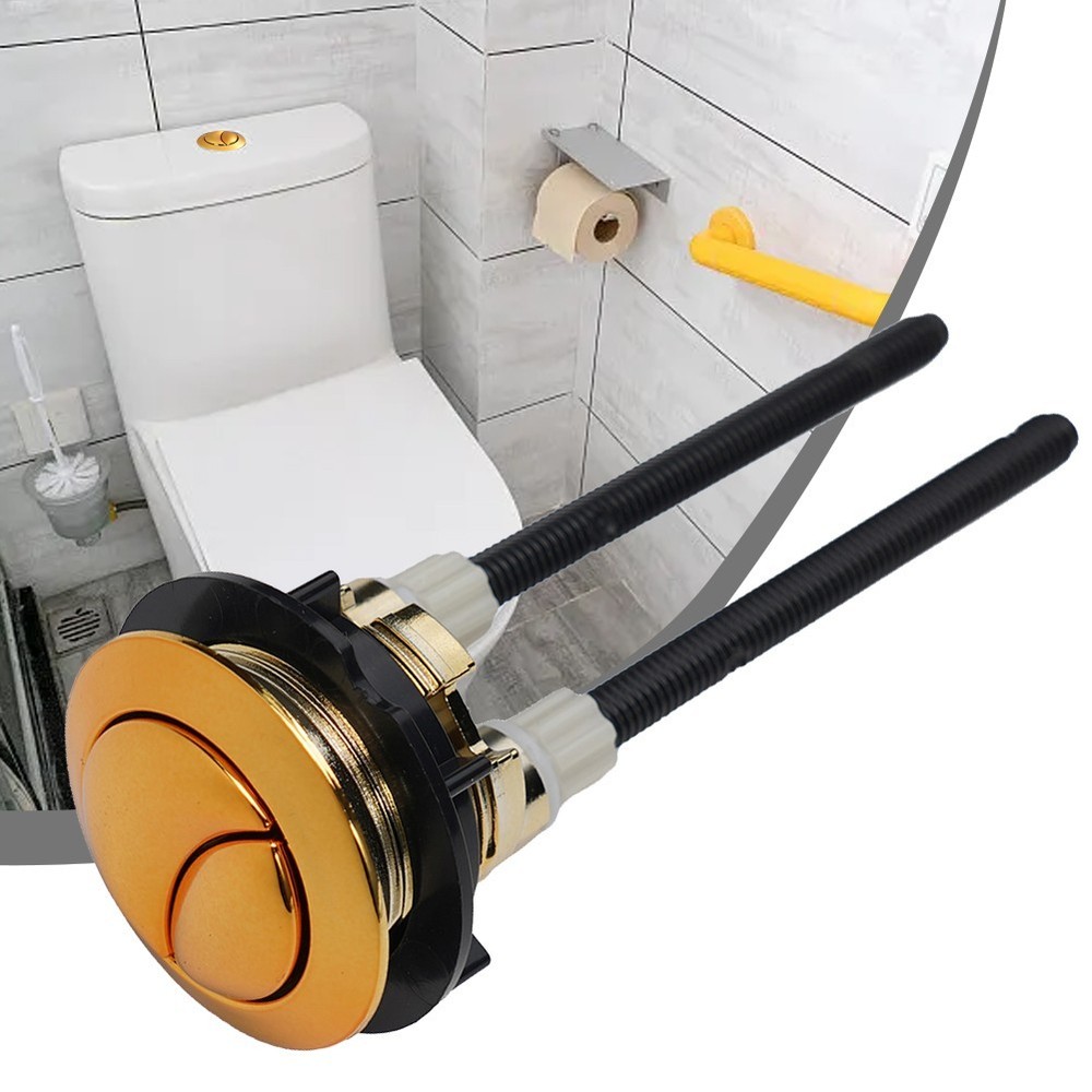 Efficient and Stylish Gold Toilet Push Button for Improved Functionality