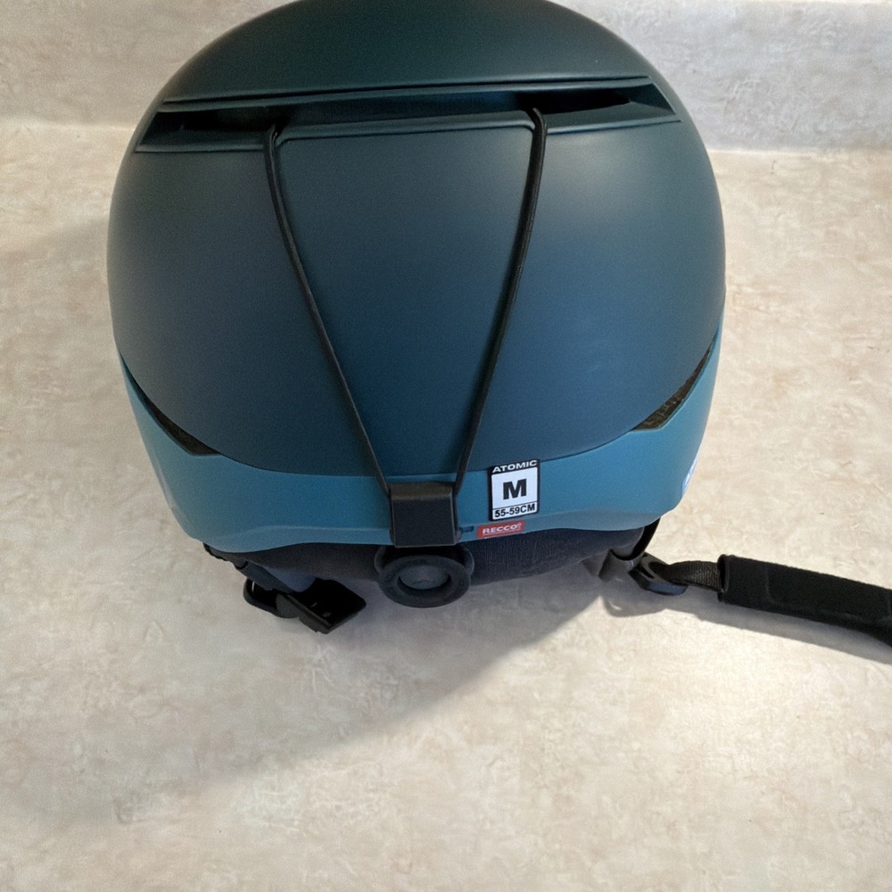ATOMIC FOUR AMID PRO HELMET Medium - No Box - See Photos - Green (ish)