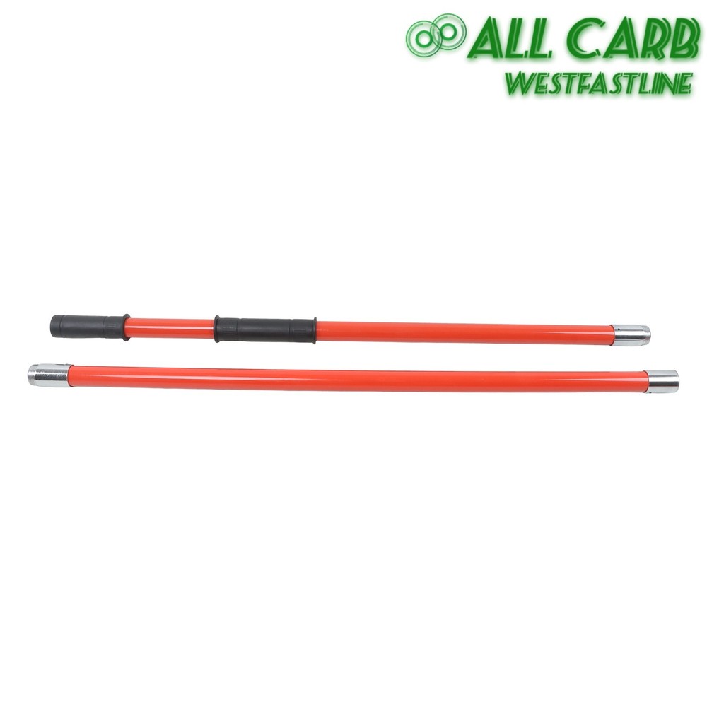 30FT Extendable Tree Trimer & Pole Saw Combo 9 Section Telescoping Orange Pole