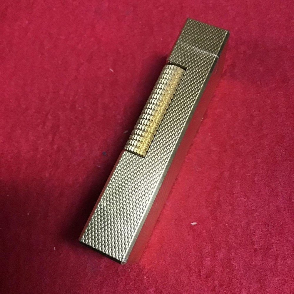 Overhauled Dunhill Rollagas lighter gold without box