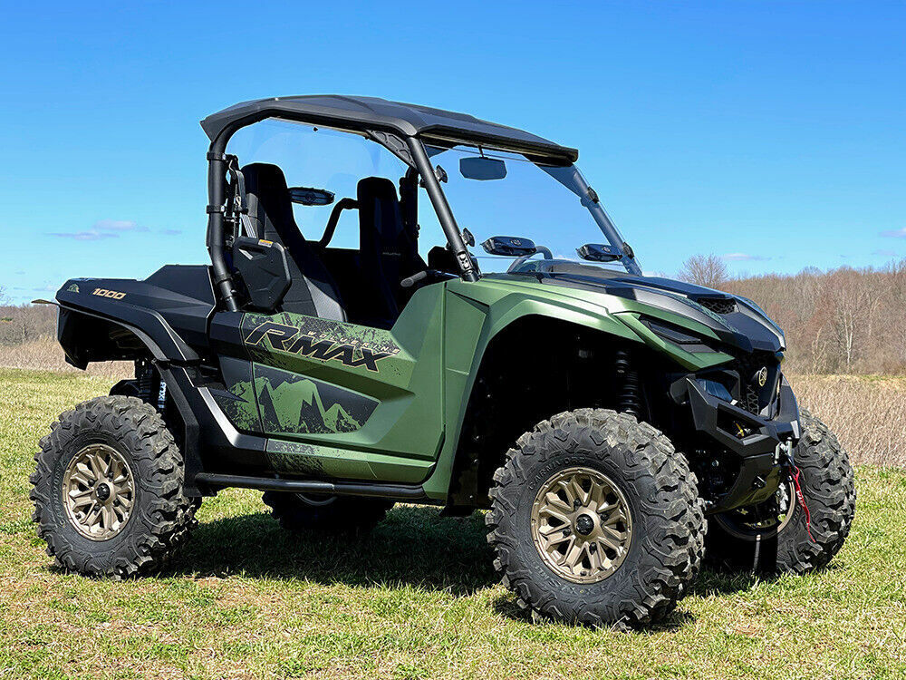 Yamaha Wolverine RMAX2 1000 Full Front Windshield Scratch Resistant 2021+