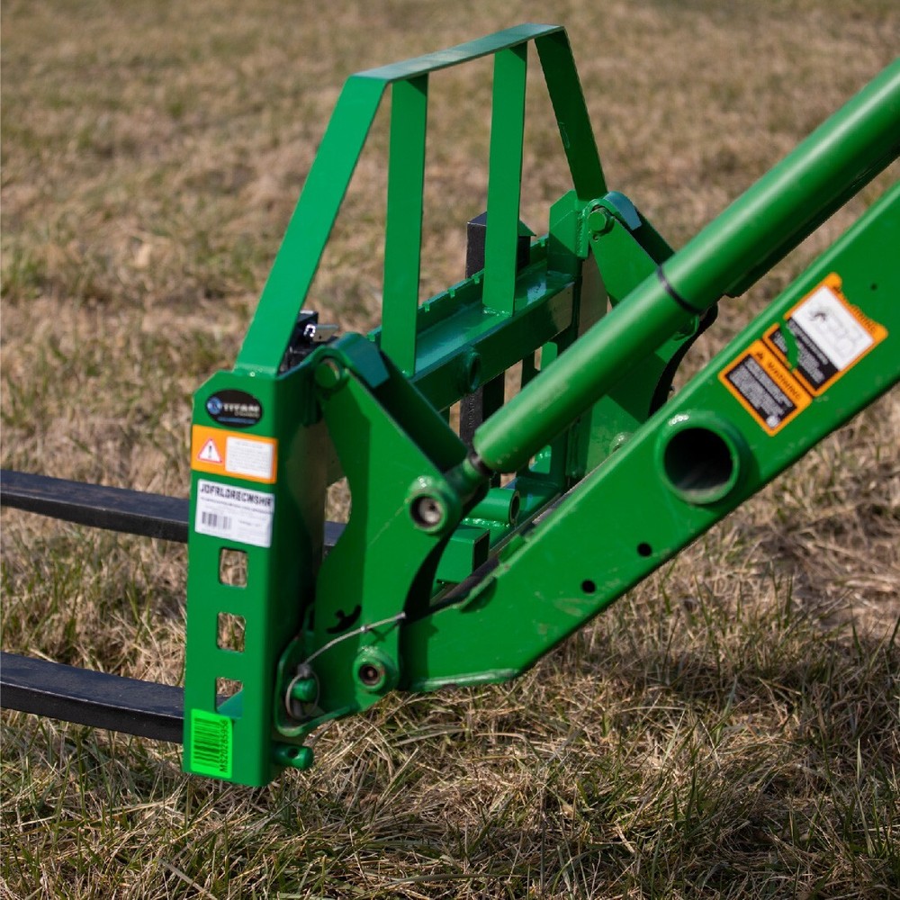 Titan Attachments 50-in Pallet Fork Frame Attachment, 4,000 LB Capacity