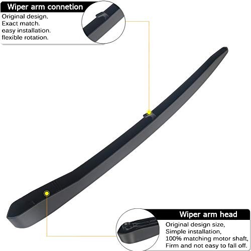 Replacement for 2010-2018 Cadillac SRX, 2010-2014 CTS Rear Window Windshield