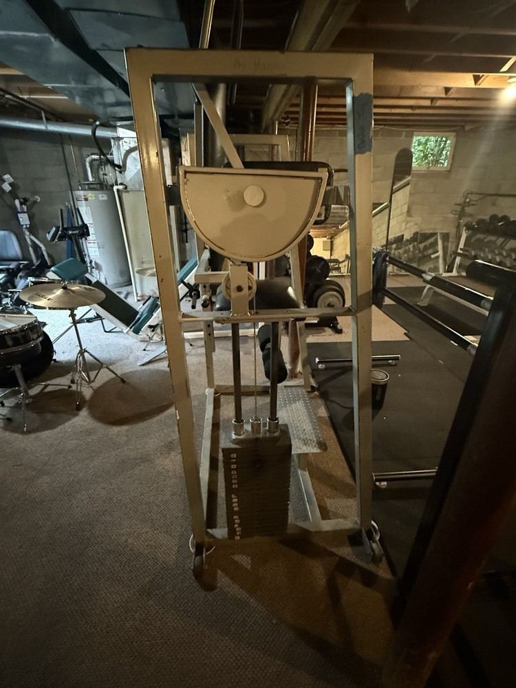 Pro Maxima Vintage Style Ab & Crunch Machine w/ 200 LB. Weight Stack