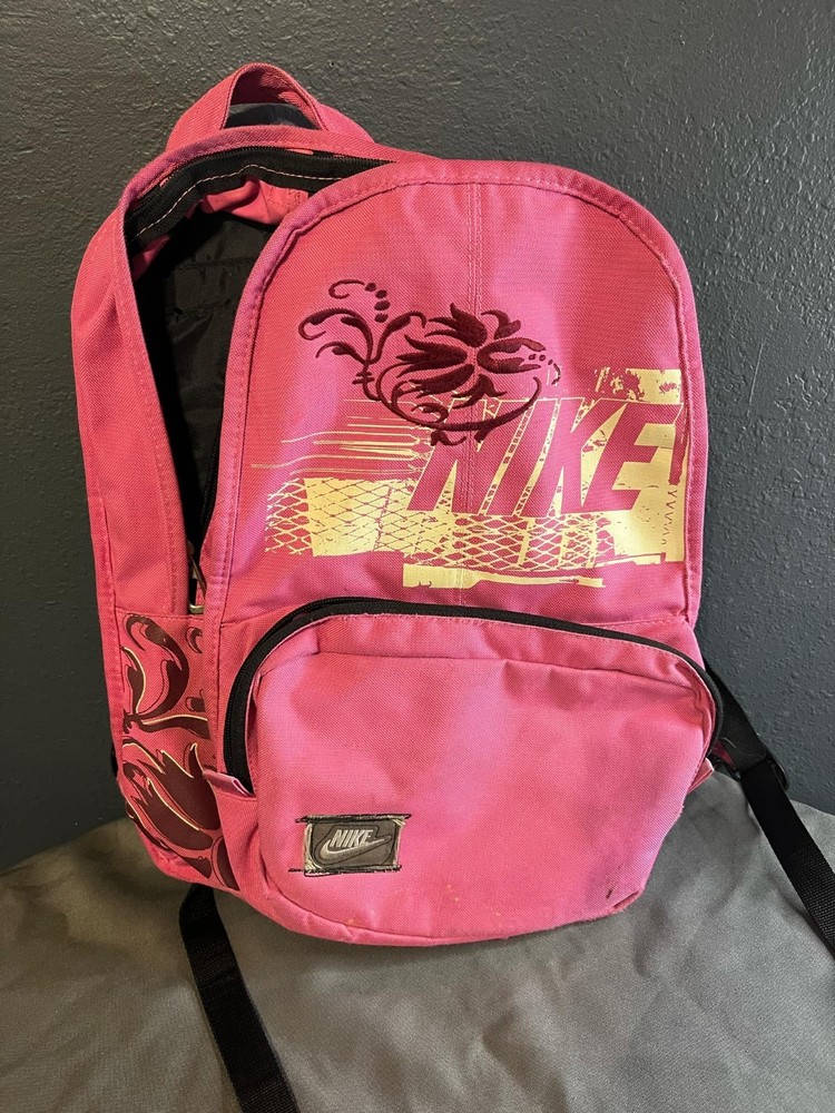 Nike Backpack Pink Kids Unisex