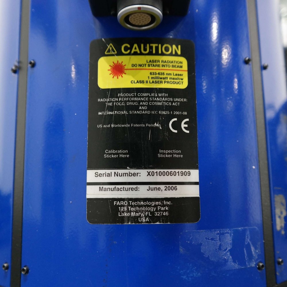 FARO Laser Tracker X V2 with Master Control Unit In Case with Accessories