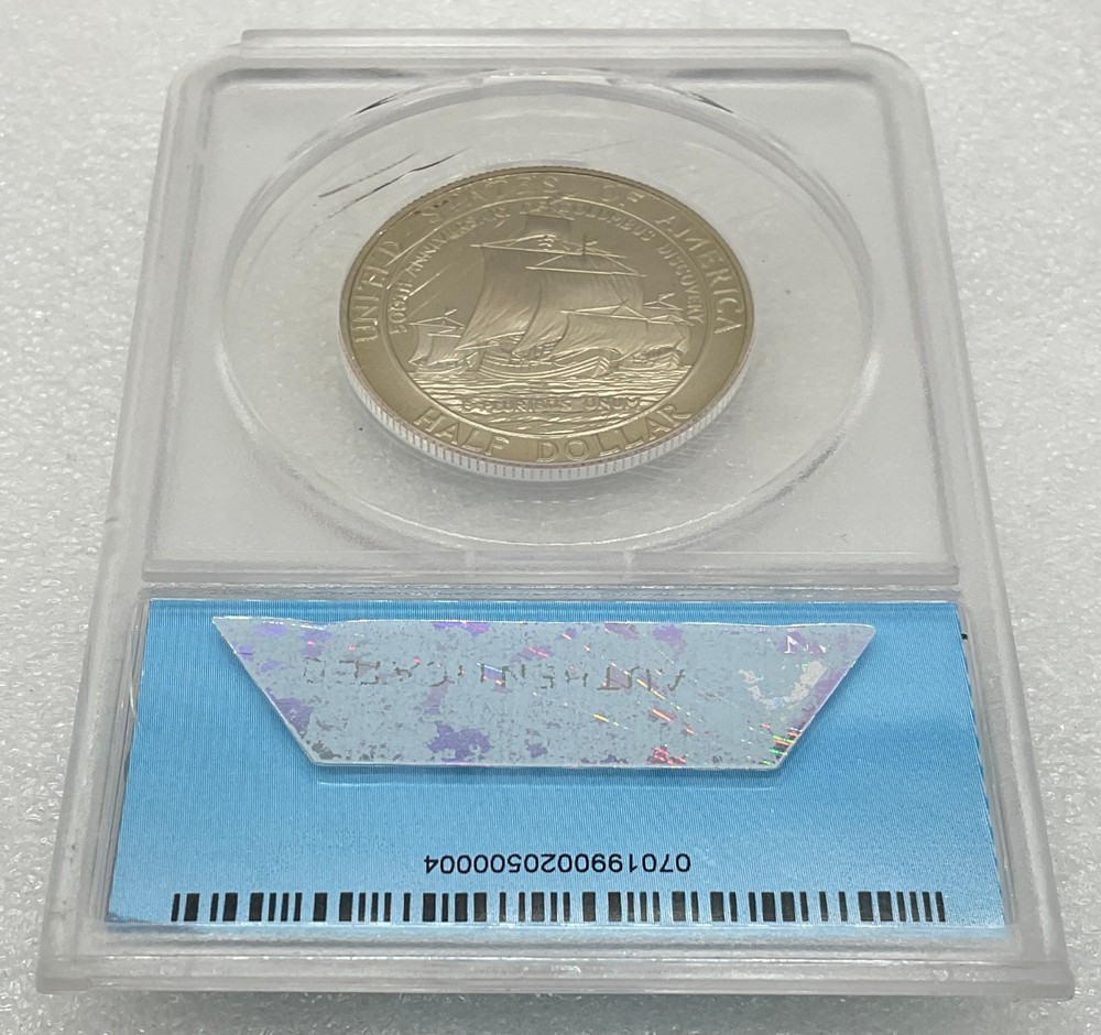 1992-S Proof Columbus Quincentenary Commemorative Half Dollar